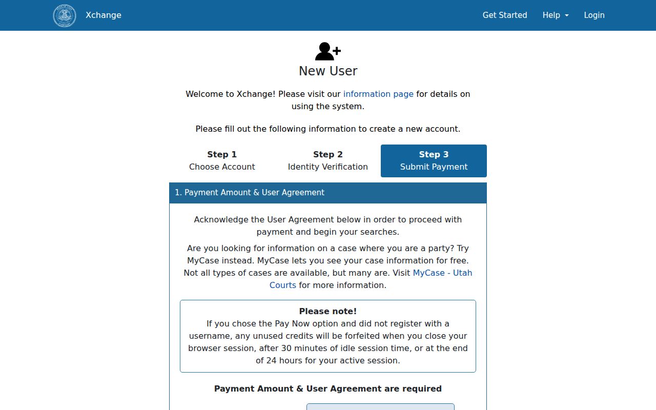Davis County docket search guest payment entry