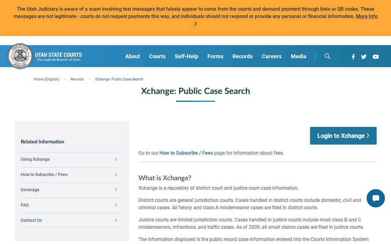 Davis County statewide docket search overview